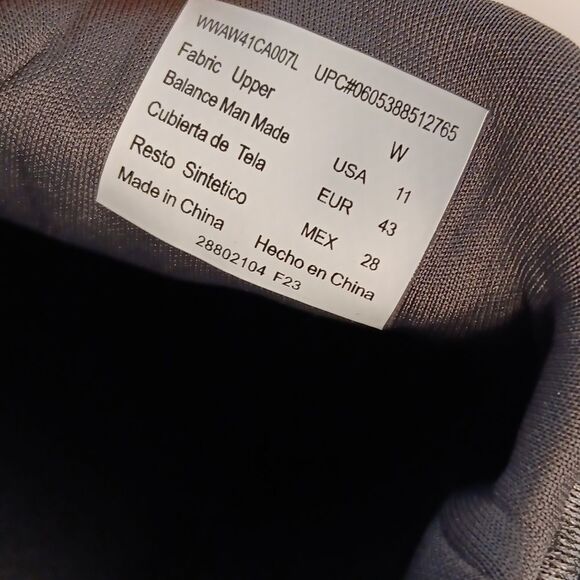 Athletic Gray and Pink Sneakers - Picture 4 of 8